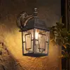 TRIO VOLTURNO - Wandlamp - Antieke roest - excl. 1x E27 4W - Buitenver...