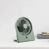 RL Ventilateur de table Reality Breezy R044-49, plastique vert pistache, 2 watts, à piles, USB-C, 3 niveaux
