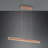 TRIO HELIOS - Hanglamp - Koffie - incl. 1x SMD 28W - 4 Niveaus touchsc...