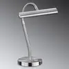 Trio Lighting Lampe À Poser Led Curtis, Nickel Mat