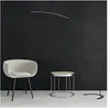 Lampadaire shanghai noir 1x18w smd led