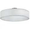 Plafonnier hôtel 3xE27 Abat-jour blanc Ø50 cm Trio Lighting