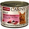 6x200g Adult dinde, poulet, crevettes Animonda Carny - Pâtée pour chat
