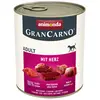 animonda GranCarno Original Adult 6 x 800 g pour chien - coeur