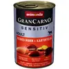 animonda GranCarno Adult Sensitive 6 x 400 g pour chien - pur poulet, ...