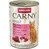 6x400g Animonda Carny, boeuf, dinde & crevettes - Pâtée pour chat
