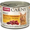 Animonda Carny - Natvoer - Volwassen kat - Rund - Kip - Eendenhart - 6 ST