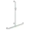 Hewi, Miroir, Main courante de douche SERIE 801 se 1100mm horizontale ...