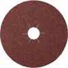 Klingspor 11061 CS 561 Disque fibre Grain 40 Corindon, 180 mm, Brun