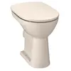 Laufen, Cuvette toilettes + bidet, WC au sol PRO, chasse d'eau plate, ...