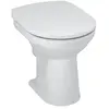 Laufen, Cuvette toilettes + bidet, WC au sol PRO chasse d'eau profonde...