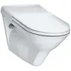 Laufen, Cuvette toilettes + bidet, Liberty Line WC suspendu, sans obst...