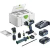Perceuse-visseuse à percussion sans fil TPC 18/4 5.0/4.0 I-Set/XL FESTOOL - 577622