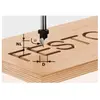 Fraise à graver HS avec queue de 8mm FESTOOL HS S8 D11/60° - 491002