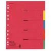 Falken intercalaire carton 230g a4 extra large 5 positions 80002009