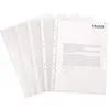 FALKEN - FALKEN Pochette perforee Economy,format A4,chagrine, 0,045mm