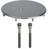 Bonde de douche TEMPOPLEX - VIEGA - Plateau chromé - Diamètre 112 mm