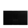 Viega Visign for style 24 bedieningsplaat zwart, zwart