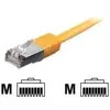 Digital data communications equip cordon de raccordement - 0.5 m - jaune
