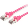 Digital data communications Equip Câble patch RJ45 S/FTP Cat6 (SSTP) PIMF HF sachet en plastique 1,00 m Rose