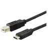 Câble USB de type-C - Equip - USB 2.0 - 1 m - moulé - noir