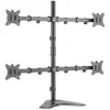 Equip 650127 17"-32" quadruple moniteur/support de bureau LCD