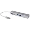 equip Hub USB (USB-C, 3 Ports), Station d accueil + hub USB, Argent