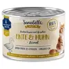 Sanabelle 6x 195g Sannabelle All Meat canard & poulet nourriture humide pour chats