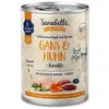 Sanabelle Nourriture humide avec oie et poulet | 6 x 380 g | 2,28 kg