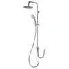 Colonne de douche - IDEALRAIN - Pomme de tête Ø20 cm + Douchette Ø10 c...