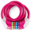 Veiligheids kabelslot Puky roze