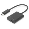 Digitus Adaptateur Usb-c Vers Jack Ak-300400-002-s 3.5 Mm