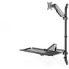 Digitus DA-90372 support d'écran plat pour bureau 81,3 cm (32") Noir