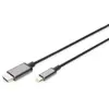DIGITUS DA-70821 CÂBLE VIDÉO ET ADAPTATEUR 1,8 M USB TYPE-C HDMI TYPE