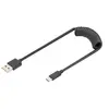DIGITUS - Câble USB - USB (M) pour USB-C (M) - USB 2.0 - 20 V - 3 A - ...