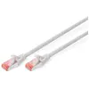 DIGITUS cordon de raccordement - 50 cm - gris