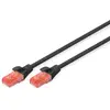 DIGITUS Professional cordon de raccordement - 5 m - noir