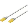 DIGITUS Professional cordon de raccordement - 50 cm - gris