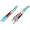 DIGITUS cordon de raccordement - 2 m - turquoise