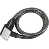 Trelock PK 215 Gepantserd Kabelslot, black Lengte 750mm