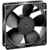 Papst Ventilateur axial (119 mm, 1x), Ventilateur PC, Noir