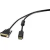 Renkforce - Câble adaptateur - liaison double - DisplayPort (P) pour D...