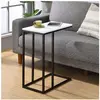 Table d'appoint DEBORA - IDIMEX - Bout de canapé moderne industriel - ...