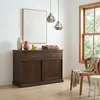 Idimex Buffet SAVONA bahut vaisselier commode avec 2 tiroirs et 2 port...