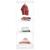 Idimex - tagère à vêtements enfant sally en pin massif - Blanc