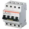 ABB, Disjoncteur, S204-C40 Disjoncteur C-Char.,6kA,40A,4P