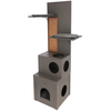 Kerbl Pet Maison de jeu pour chat ECO Alex gris chat