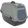 Kerbl Pet Bac à litière Emma Eco XL 65 x 44 x 46 cm, noir/gris vert