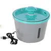 Kerbl Pet Fontaine à eau pour animaux de compagnie 1,6 L Gris/bleu