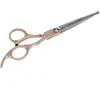 Kerbl MagicBrush Ciseaux de toilettage chien Doré